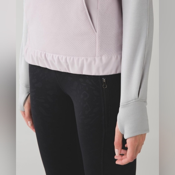 Lululemon Let's Get Visible Hoodie Neutral Blush / Heathered Size 6 Pre-owned - Picture 9 of 15